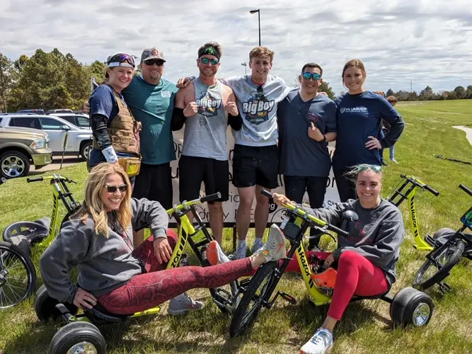 Hunter Arterburn reclaims big wheel race title; Leslie Snell wins race grand prize