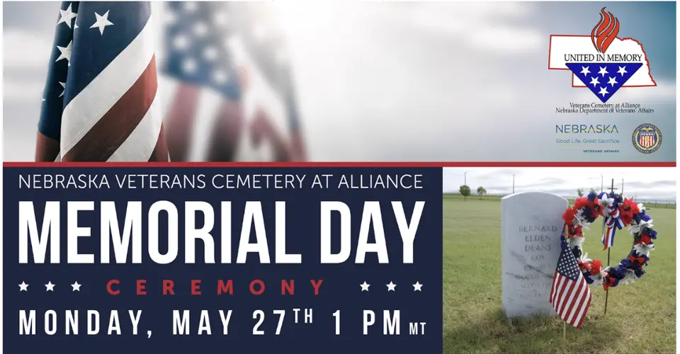 Nebraska Veterans Cemetery at Alliance hosting Memorial Day program May 27