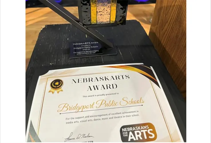Nebraskans for the Arts recognizes Bridgeport Public Schools