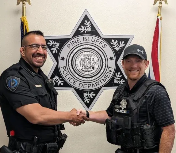 Kimball PD finalizes mutual aid agreement with Pine Bluffs PD