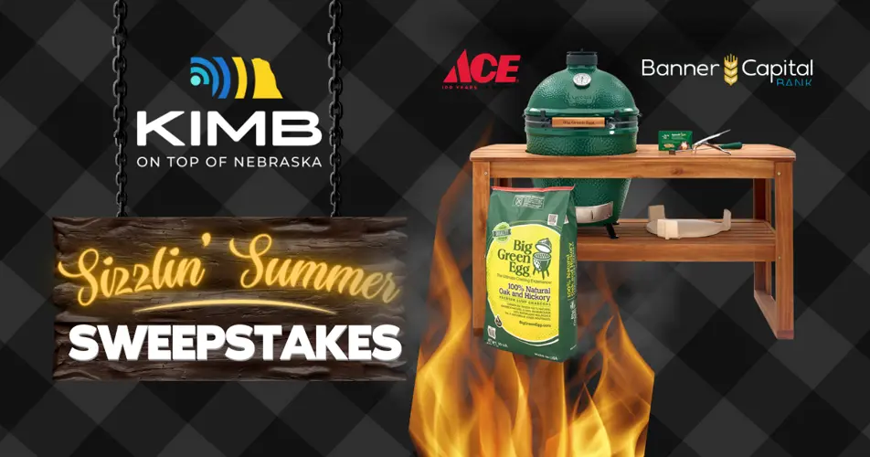 104.3 KIMB presents the Sizzlin' Summer Sweepstakes