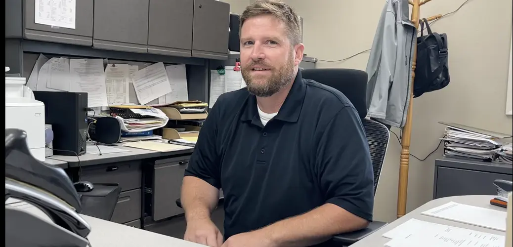 From the field to the desk -- Tom Mathine leads city's electricity program