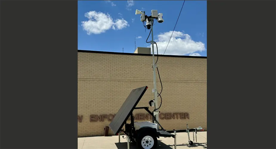 Alliance Police Department Takes Delivery of New Mobile Camera Trailer