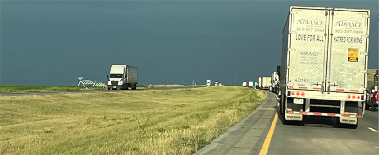 Firefighters respond to second reported truck tire fire