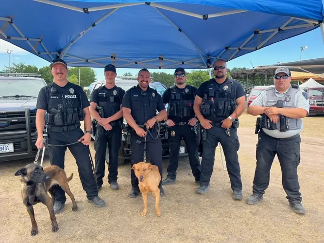 Kimball PD’s K9s approach training time with handlers