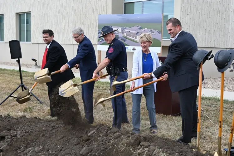 Nebraska State Patrol Breaks Ground on Crime Lab Expansion