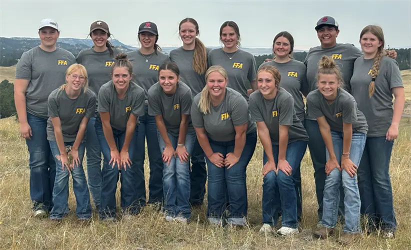 Sidney range judging students competing at State