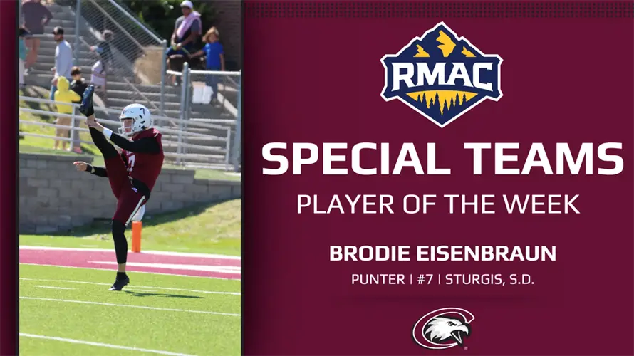 Eagles notes: Eisenbraun Named Special Teams POTW
