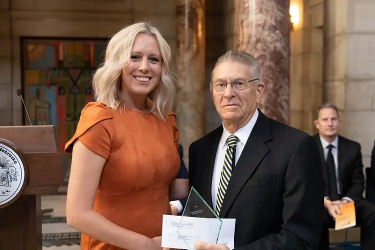 Nebraska Judicial Branch honors Cheyenne County’s Mindy Wiegand with top honor