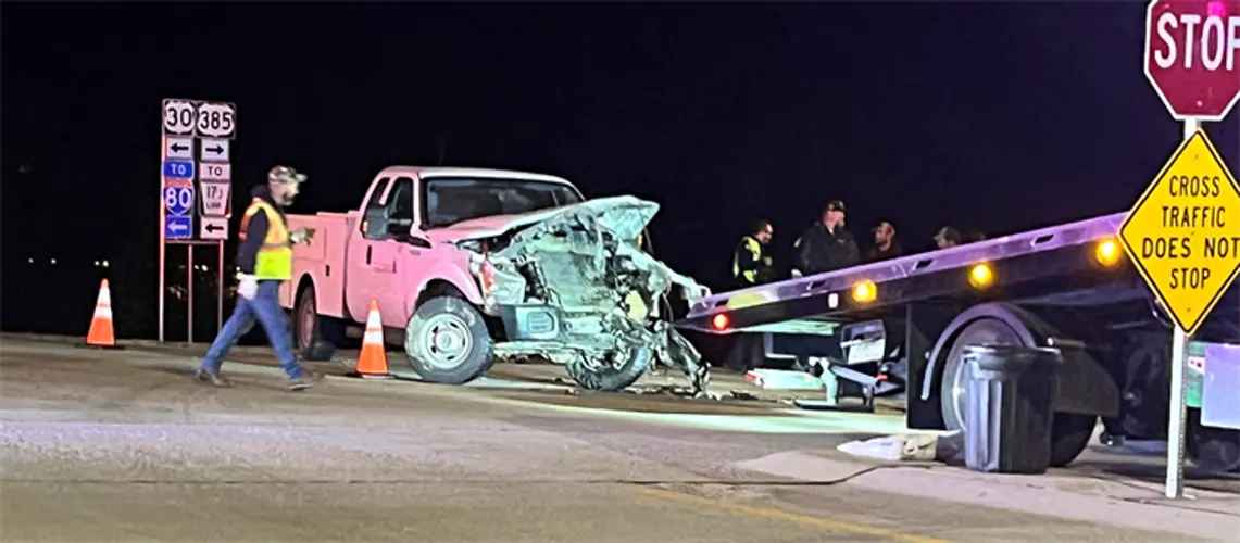 No serious injuries reported in two vehicle crash