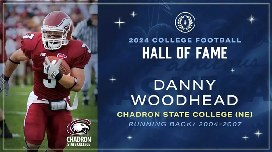 Woodhead to be inducted into College Football Hall of Fame