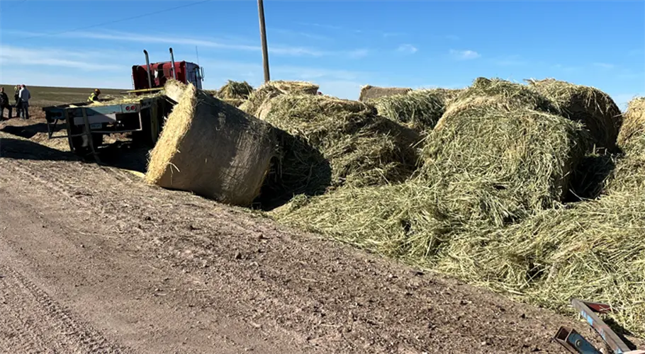 First responders called to truck accident