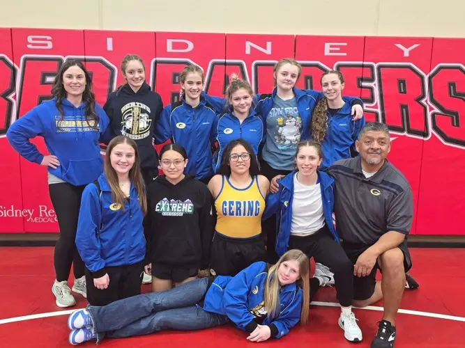 Gering claims top spot at Sidney girls wrestling invite
