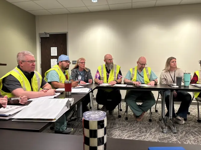 Kimball Health Services participates in disaster drill