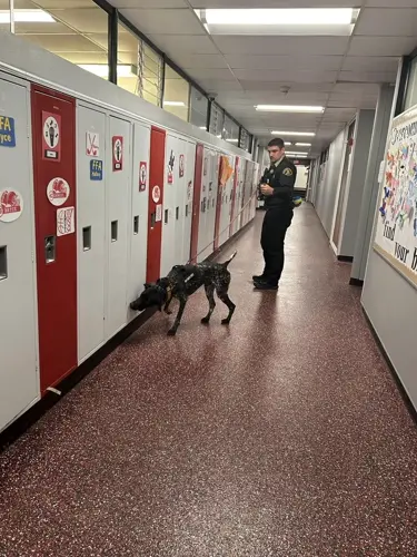 Kimball County Sheriff’s Office conducts drug search at Kimball High School
