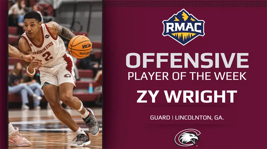 Wright Wins RMAC Offensive Player of the Week