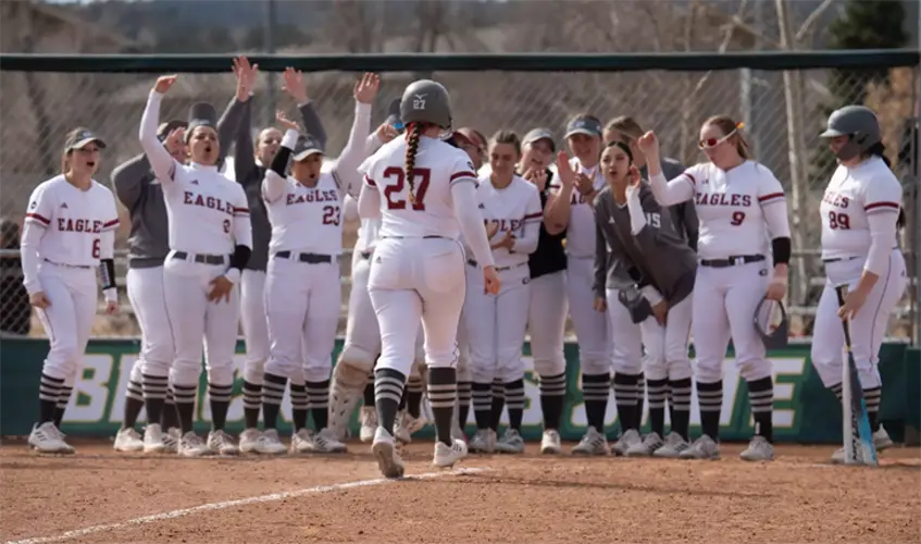 Eagles Split With Yellow Jackets