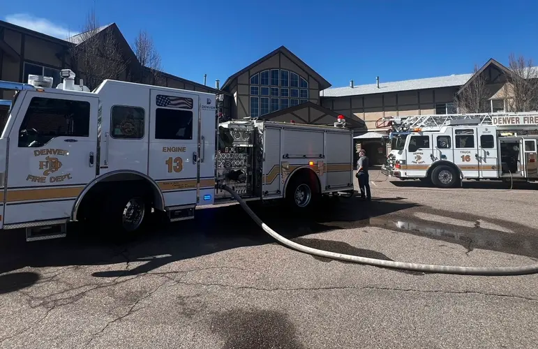10 taken to hospital, dozens displaced after explosion and fire at Denver assisted living facility