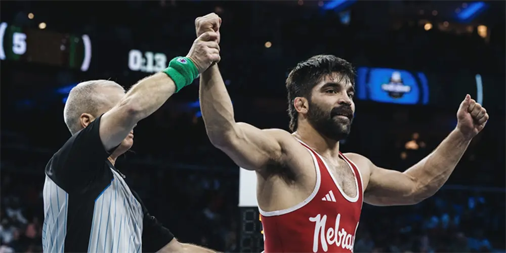 NU Notes: Huskers Send Three to NCAA Finals, NU in Second After Day Two