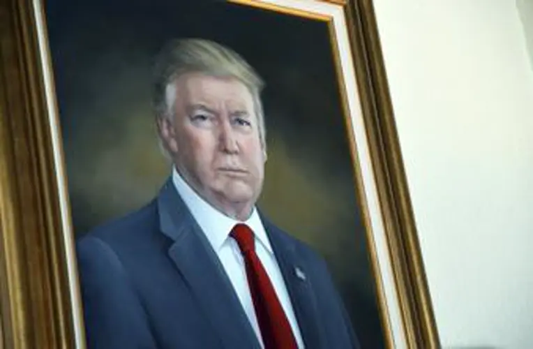 Trump's portrait to be taken down at Colorado Capitol after president claimed it was 'distorted'