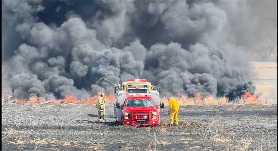 Grass fires keeping Northeast Colorado fire departments busy