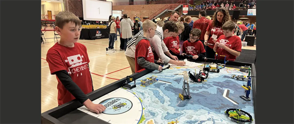 Cheyenne County students compete at FIRST Lego League State Championship