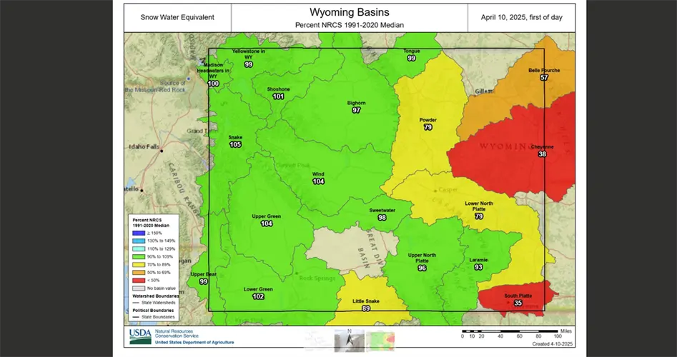 Yonts Water Conference updates growers on runoff estimates