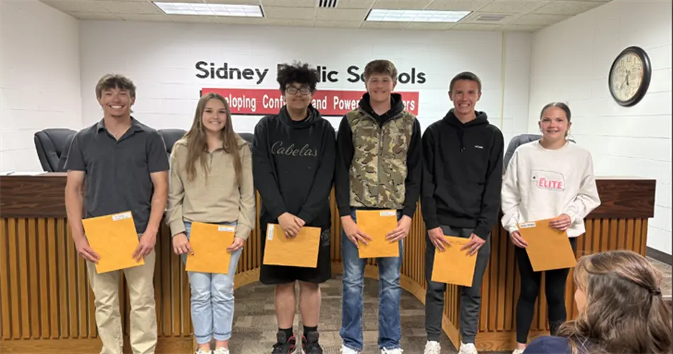 School board recognizes February Students of the Month