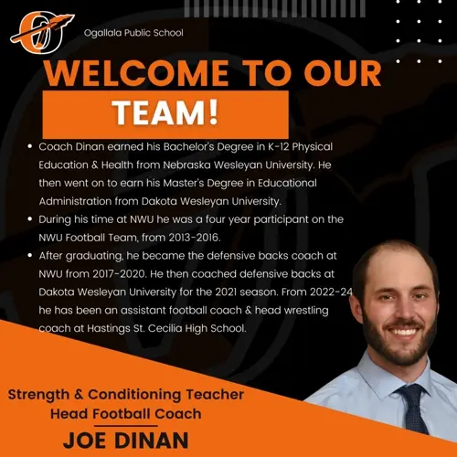 Ogallala names Joe Dinan as new head football coach