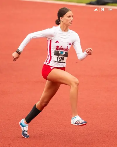 Leeling part of strong Husker showing at Big Ten Outdoor Championships