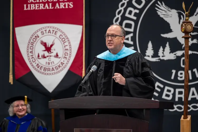 AASCU President urges Chadron State graduates to embrace opportunity, authenticity