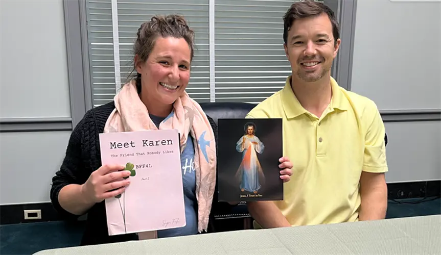 Sharing their story of God in everyday life