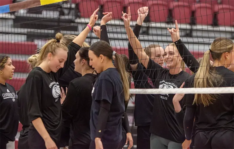 A Drive and a Sense of Purpose for Chadron State Volleyball