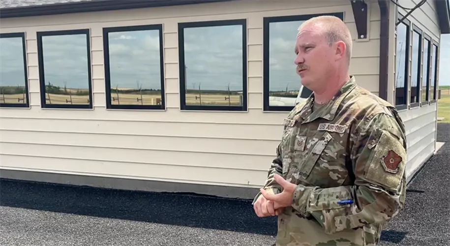 On duty and out of sight: Air Force security on the ready