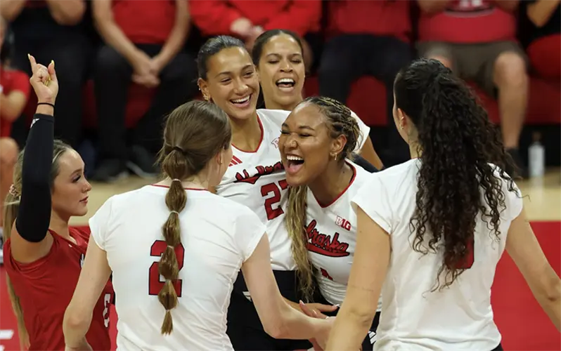Huskers Sweep Wright State in Ameritas Players Challenge