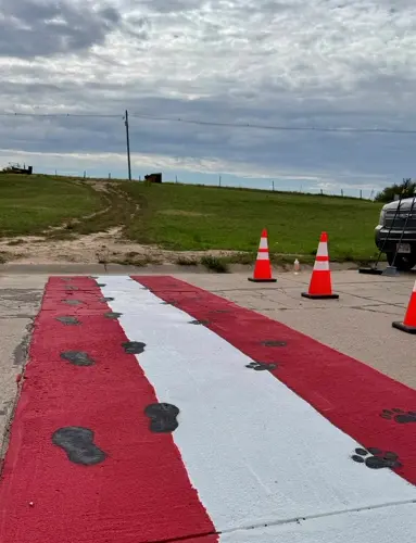 Kimball Area Foundation Fund brings meaningful design to Kimball crosswalk
