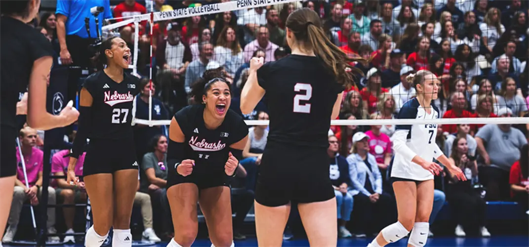 No. 1 Nebraska trounces No. 16 Penn State