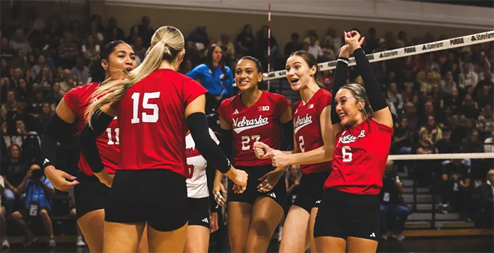Huskers Post Another Road Sweep at No. 12 Purdue