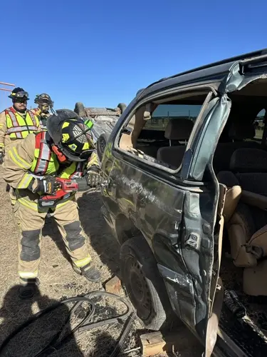 Sidney firefighters spend Sunday training in vehicle extrication