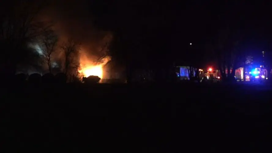 Three fire departments respond to Columbus house fire Saturday