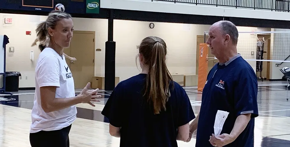 Jordan Larson joins Midland volleyball as volunteer assistant