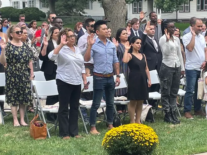 36 new citizens from 18 countries welcomed during ceremony at historic Nebraska school
