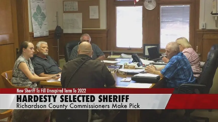 Hardesty Selected Richardson County Sheriff For Term Through 2022