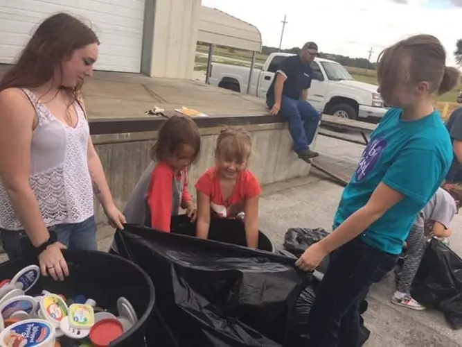 Bottle Caps Saved For "Buddy Benches"
