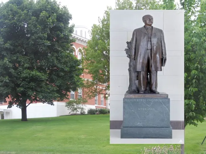 Morton Statue On Courthouse Lawn
Set For County Board Meeting