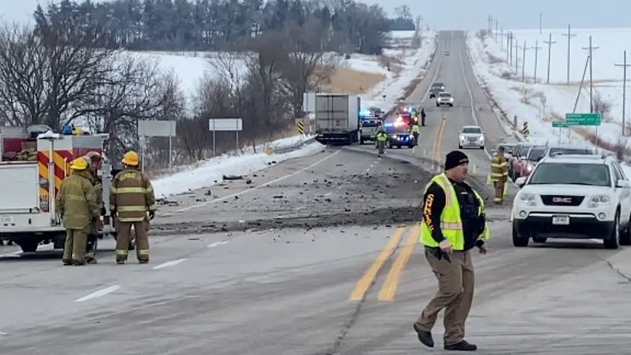 Fatality accident on Highway 75 near Stella
