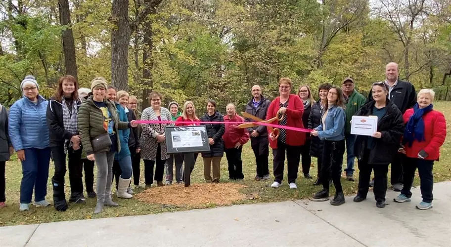Library adds StoryWalk at Steinhart Park
