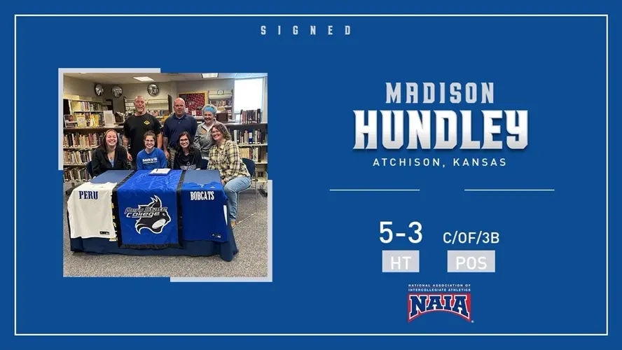 Madison Hundley signs with Peru State softball