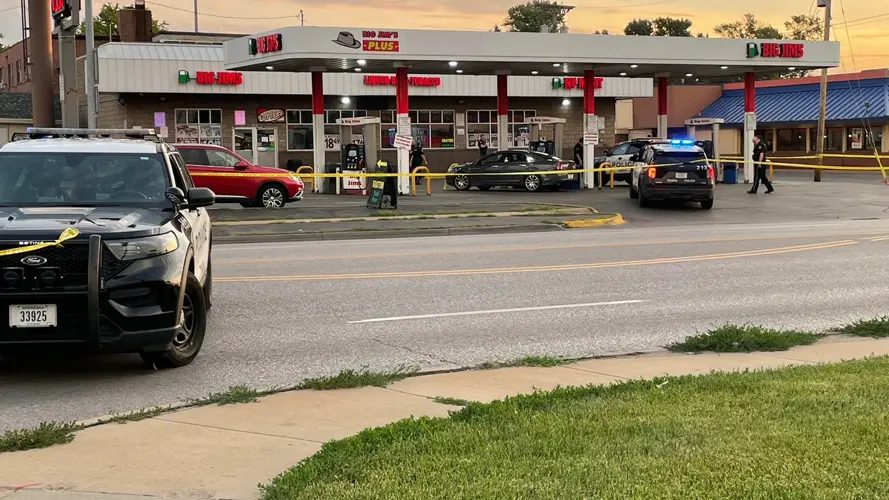 Authorities searching for suspect after Omaha gas station shooting