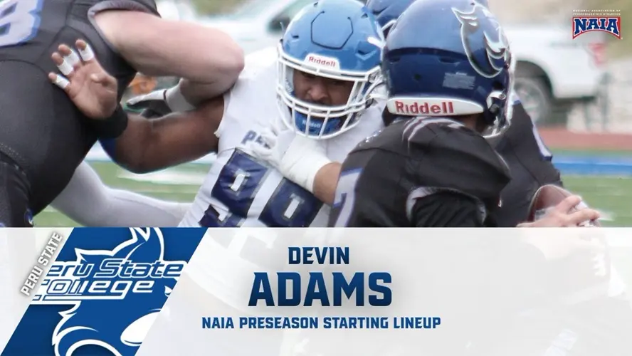 Devin Adams named to 2022 College Football America Yearbook NAIA starting lineup